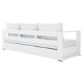 thumbnail image 5 of Modway Tahoe Outdoor Patio Powder-Coated Aluminum 2-Piece Set in White White, 5 of 10