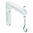 thumbnail image 2 of Quartet AW6Q 6.75 in. x 1.25 in. x 7.5 in. Wall Mount for Projection Screen - White (2/Set), 2 of 2