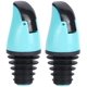 thumbnail image 1 of 2 tapones para verter botellas de aceite, tapón vertedor de silicona ABS para vino, salsa de soja, botellas de vinagre, accesorio de cocina (azul claro), 1 of 5