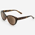 thumbnail image 6 of Sunglasses with Readers for Women - Reader Sunglasses - Cat Eye Reading Sun Glasses with Built In Full Readers - Florence by VITENZI in Burgundy 1.75, 6 of 9