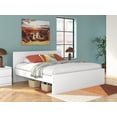 thumbnail image 4 of Signature Design by Ashley Onita King Panel Headboard, White Modern Minimalist Design, 4 of 4