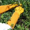 thumbnail image 3 of Guantes Jardinería Con Floral Guantelete Cuero Transpirable para Mujeres Y Hombres, 3 of 9
