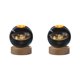 thumbnail image 3 of Advancent Exquisita Base LED artesanal que combina durabilidad y elegancia bola lámpara de luz nocturna soporte de resina para teléfono Sistema Sistema solar 2Conjunto, 3 of 6