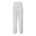 thumbnail image 6 of Inglocry Dress Pants Women 2026 Fashion High Waist Straight Leg Office Work Slacks Business Casual Trousers with Pockets White L, 6 of 7