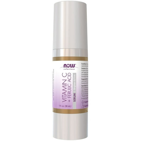 NOW Foods - NOW Solutions Vitamin C + Ferulic Acid Serum - 1 fl. oz.