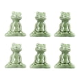 thumbnail image 3 of PFDDRW Miniature Frog Figurine Small Frog Statue Tea Pet Sculpture Miniature Hot, 3 of 8