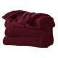 thumbnail image 2 of Sunbeam Microplush Electric Heated Warming Throw Blanket Garnet, 2 of 3