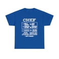 thumbnail image 2 of Funny Chef Cooking Kitchen Food T-Shirt, 2 of 2