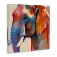 thumbnail image 3 of Stupell Industries Modern Elephant with Modern Hues Canvas Art, 17 x 17, by Walker Noble, 3 of 8