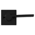 thumbnail image 2 of Kwikset Ladera Dummy Door Handle, Single Sided Lever for Closets, French Double Doors, and Pantry, Matte Black Non-Turning Right Handed Interior Push/Pull Lever, 2 of 2