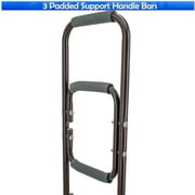 Standing Assistant Chair & Portable Patient Lift Mobility Handle Bar Aid For Elderly - 3 Handholds for Mobility & Recovery Assistance - Wheelchair Accessible