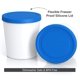 thumbnail image 2 of Recipientes para helados BALCI Premium de 1 litro (paquete de 2) con tapas azules, 2 of 7