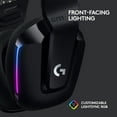 thumbnail image 5 of Logitech G733 LIGHTSPEED Wireless Gaming Headset with suspension headband, LIGHTSYNC RGB, Blue VO!CE mic technology and PRO-G audio drivers, Black, 5 of 11
