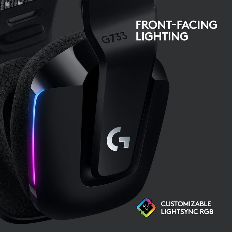 Logitech G733 Lightspeed Wireless Gaming Headset with 29hr