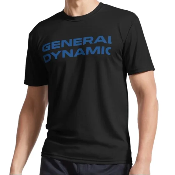 Reprint Rare New General Dynamics Active T-Shirt Funny Size S to 5XL