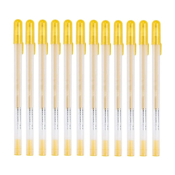 Bolígrafos de Gel Blancos de Punta Fina, Bolígrafos de Tinta de Gel para Ilustración, 15 Ml