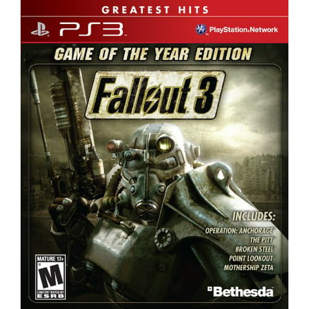 Fallout 3 Game of the Year Edition (PlayStation (Best Rated Ps3 Games)