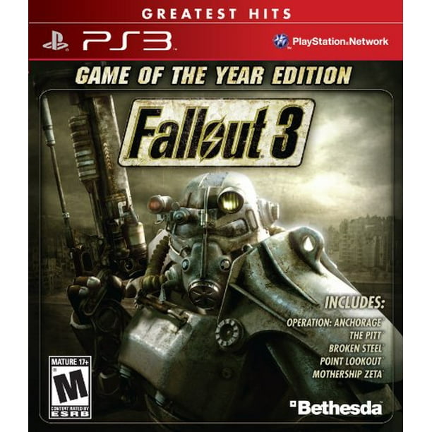 Fallout 3 Game Of The Year Edition Playstation 3 Walmart Com Walmart Com