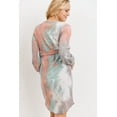 thumbnail image 3 of Tie-Dye French Terry Long Sleeve Maternity Dress, 3 of 4