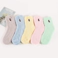 thumbnail image 1 of Zando Girls Kawaii Fuzzy Socks Pack Comfy Socks Women Fuzzy Warm Fluffy Slipper Socks Fleece Socks, 1 of 7