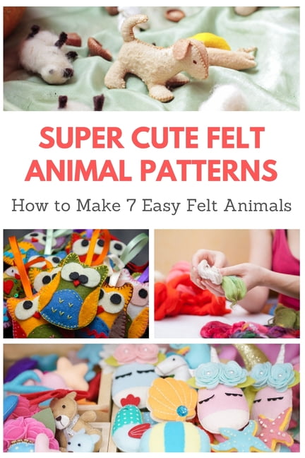 easy felt animal patterns