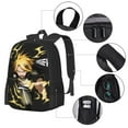 thumbnail image 4 of My Hero Academia Denki Kaminari Backpack,Multi-Function Travel Backpack Laptop Backpack Lightweight Casual Daypack Bookbag 16.5 In, 4 of 7