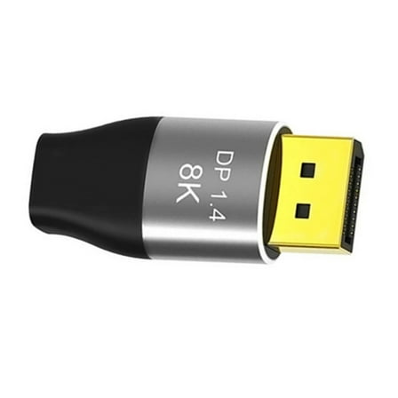 Zeiwohndc Mini DisplayPort to DisplayPort Adapter 8K@60Hz 4K@144Hz for Video Converters