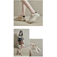 thumbnail image 4 of Summer Sneakers for Women,Sports Shoes Anti Slip with Thick Sole,Breathable Rise Stylish for Walking,Running,Shopping (Khaki), 4 of 9