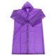 thumbnail image 1 of Poncho impermeable desechable transparente para adultos, para coche eléctrico, para montar al aire libre (morado), 1 of 6