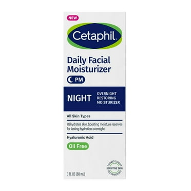 2X - Cetaphil Night Daily Facial Moisturizer - 3 oz