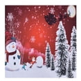thumbnail image 1 of Decoraciones navideñas, tapiz de pared con alfombra navideña para colgar en la pared, tapiz de poliéster, diseño fácil de usar, 1 of 8