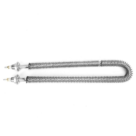 U Type Finned Electric Heat Pipe Stainless Steel Fin Heating Element 220V 1.5kW
