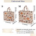 thumbnail image 2 of FORMRS Womens Corduroy Tote Bag Crossbody Shoulder Handbag with Pocket, Fall Acorns Pattern, 2 of 7