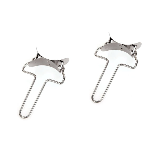 2pcs Stainless Steel Dough Press Dumpling Wrapper Cutter Maker Dumpling Wrapper Mould Ravioli Cooking Pastry Tool