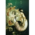 thumbnail image 2 of Babette 23x32 White Modern Wood Framed Museum Art Print Titled - Nautilus, 2 of 4