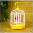thumbnail image 4 of Baozhu Small Electronic Simulation Bird Cage Toy With Sound Realistic Voice Sensor Control Parrot Cage Toy Electric Pets Toy For Kids, 4 of 6