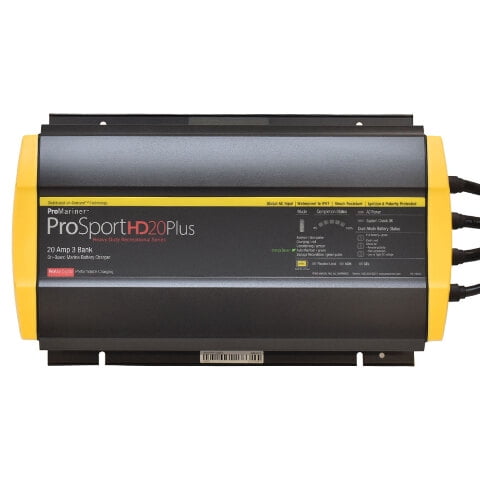 ProMariner Boat Battery Charger ProSport 44029 | HD20Plus 20A 3-Bank
