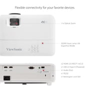 ViewSonic PX701-4K 4K 3200 Lumens 240Hz 4.2ms Home Theater Projector