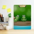 thumbnail image 6 of FMSHPON Frogs Clipboard Hardboard Wood Nursing Clip Board and Pull for Standard A4 Letter 13x9 inches, 6 of 8
