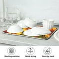 thumbnail image 7 of Sunflowers Dish Drying Mat Microfiber Kitchen Mats Large Counter Absorbent Dish Pad Drainer Rack 16"x18", 7 of 7