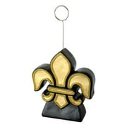 Beistle 6 oz. Fleur De Lis Photo/Balloon Holder; 3/Pack 57864