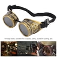 thumbnail image 3 of Vintage Goggles Gafas de Sol Deportivas Casco Steampunk Gafas para Exteriores Motocross Racer Goggles para ni?os Hombres Mujeres(Bronce) EOTVIA NO, 3 of 6