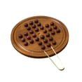 thumbnail image 4 of Juego de mesa de solitario clásico indio, juguete de rompecabezas de solitario Peg, juego mental de ajedrez de mármol para 1 jugador niños, 4 of 9
