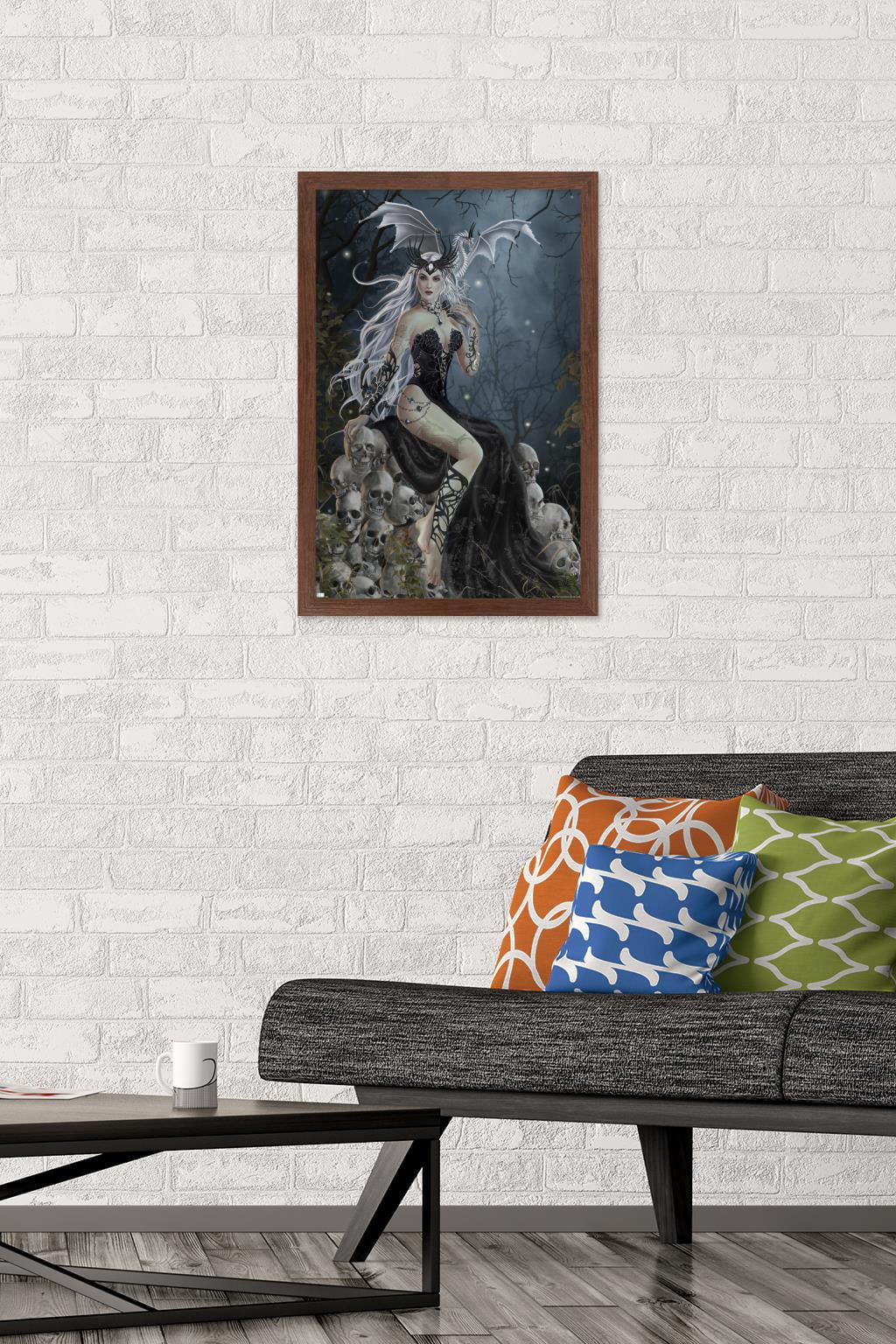 Nene Thomas - Mad Queen Wall Poster, 14.725" x 22.375", Framed