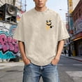 thumbnail image 6 of CONZONE Mens Vintage T-Shirts Short Sleeve Distressed T Shirts for Men Crew Neck Graphic Y2K Streetwear Tee Tops, 6 of 8