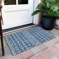 thumbnail image 6 of Addison Rugs Chantille Indoor/Outdoor Transitional Southwest Navy Washable Rectangle Rug, 1'8" x 2'6", 6 of 6