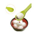 thumbnail image 1 of Hongchun Canned recovery spoon Creative cooking two in one long handle funnel fruit fork set, 1 of 5