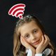 thumbnail image 3 of KAKOWELY 2 diademas con antena alienígena y wifi para Halloween, accesorios divertidos para fotomatón de fiestas, para niños y adultos., 3 of 4
