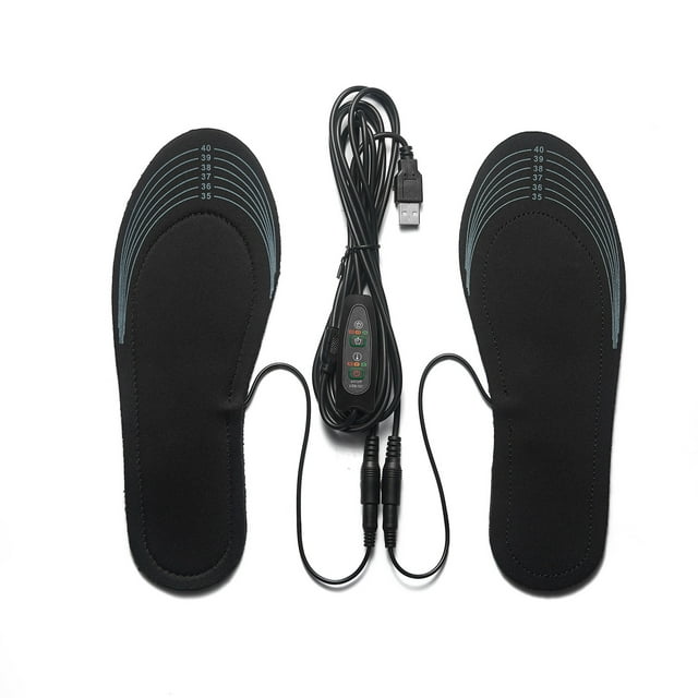 Jusqu'à 65 % de Rabais Iumwxz Chauffe-Pieds à Prise USB Rechargeable Prise d'Ordinateur Lavable et Découpable Essentiels pour la Randonnée et les Événements de Hayon en Gros