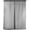 Black, variant on General 2 Piece Solid Sheer Panel with Rod Pocket - Window Curtain 60-inch Width X 84-inch Length - Neon Blue